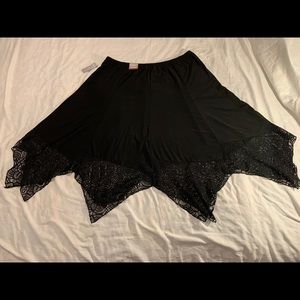 Avenue VIP Knits Skirt 22/24 Lace Trim